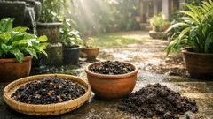 Biokarbon untuk tanah: manfaat biochar agar kebun lebih subur dan hemat air