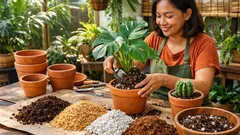 Media tanam yang tepat untuk tanaman pot agar akar sehat dan tidak gampang busuk