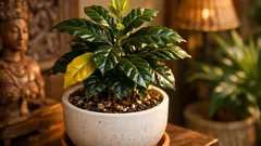 Cara merawat tanaman kopi di rumah agar daun tetap hijau dan mengilap