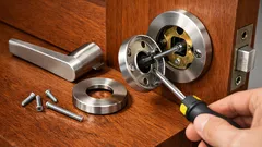 Cara melepas handle pintu yang macet dengan aman dan cepat di rumah