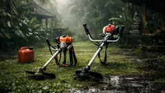 Perbedaan mesin potong rumput 2 tak dan 4 tak, mana yang lebih cocok untuk rumah