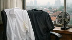 Cara mengatasi bau badan pria tanpa bikin baju cepat bernoda