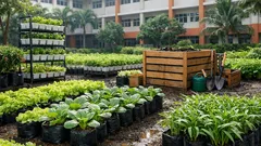 Manfaat kebun sekolah untuk gizi anak, kompos, dan belajar yang lebih seru