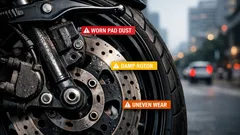 4 tanda rem motor mulai bermasalah yang sering dianggap sepele