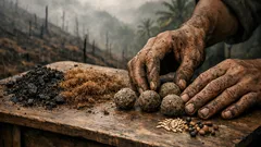 Reforestasi sekolah lewat bola benih, cara sederhana anak-anak bantu pulihkan lahan terbakar