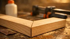 Cara membuat bingkai foto kayu dari sisa papan, hasil rapi seperti beli