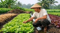 Pertanian organik adalah apa? Ini pengertian, manfaat, dan bedanya dengan non-organik