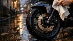 Cara menjaga rem motor tetap pakem untuk pemakaian harian