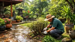 Cara pemangkasan peremajaan semak agar halaman kembali rapi dan segar