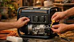 Genset mini tidak keluar listrik? Ini 6 penyebab yang paling sering terjadi