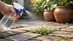 Cara pakai garam untuk gulma agar halaman bersih tanpa merusak tanaman lain