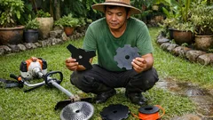 Cara memilih mata pisau mesin potong rumput yang tepat sesuai kondisi lahan