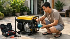 9 cara merawat genset agar awet, aman, dan selalu siap saat listrik padam