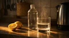 Cara membersihkan ketel listrik berkerak dengan lemon, cuka, dan soda kue