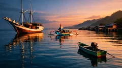 15 jenis perahu nelayan di Indonesia dan fungsinya di laut