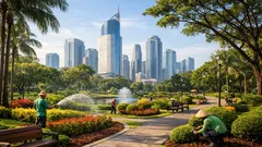 7 cara merawat taman kota agar tetap indah, teduh, dan nyaman dikunjungi