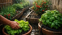 Cara bikin kebun sayur di rumah yang rapi meski lahan sempit