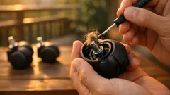 Cara membersihkan roda kursi kantor yang macet karena rambut dan debu