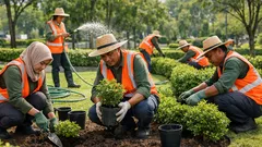 Jérica buka pelatihan kerja taman berbayar, peserta belajar sambil digaji