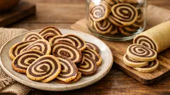 Resep kuping gajah renyah tanpa mixer, iris tipis agar matang merata