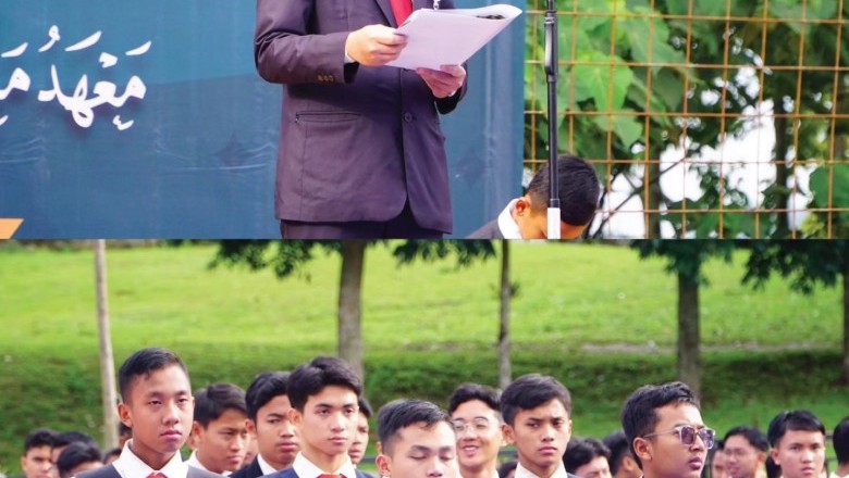 Pembukaan Asesmen Akhir Semester 2023: Santri MTs &amp; MA MILBoS Gelar Upacara
