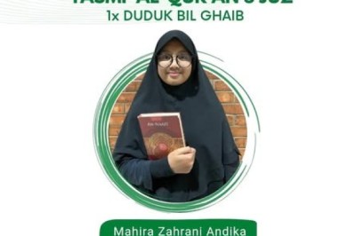 Santri MTs MILBoS Putri Kelas 8 Selesaikan Tasmi’ 5 Juz Sekali Duduk